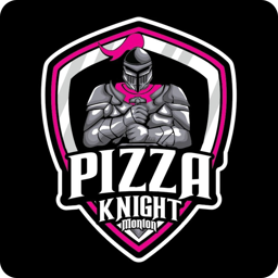 Pizza Knight Monton Manchester logo.